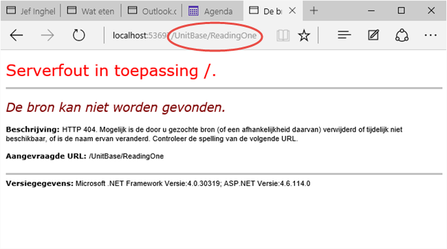 url ReadingOne zonder Id